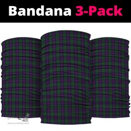 Scottish Urquhart Clan Tartan Neck Gaiter, Tartan Bandana, Tartan Headband, Neck Warmer