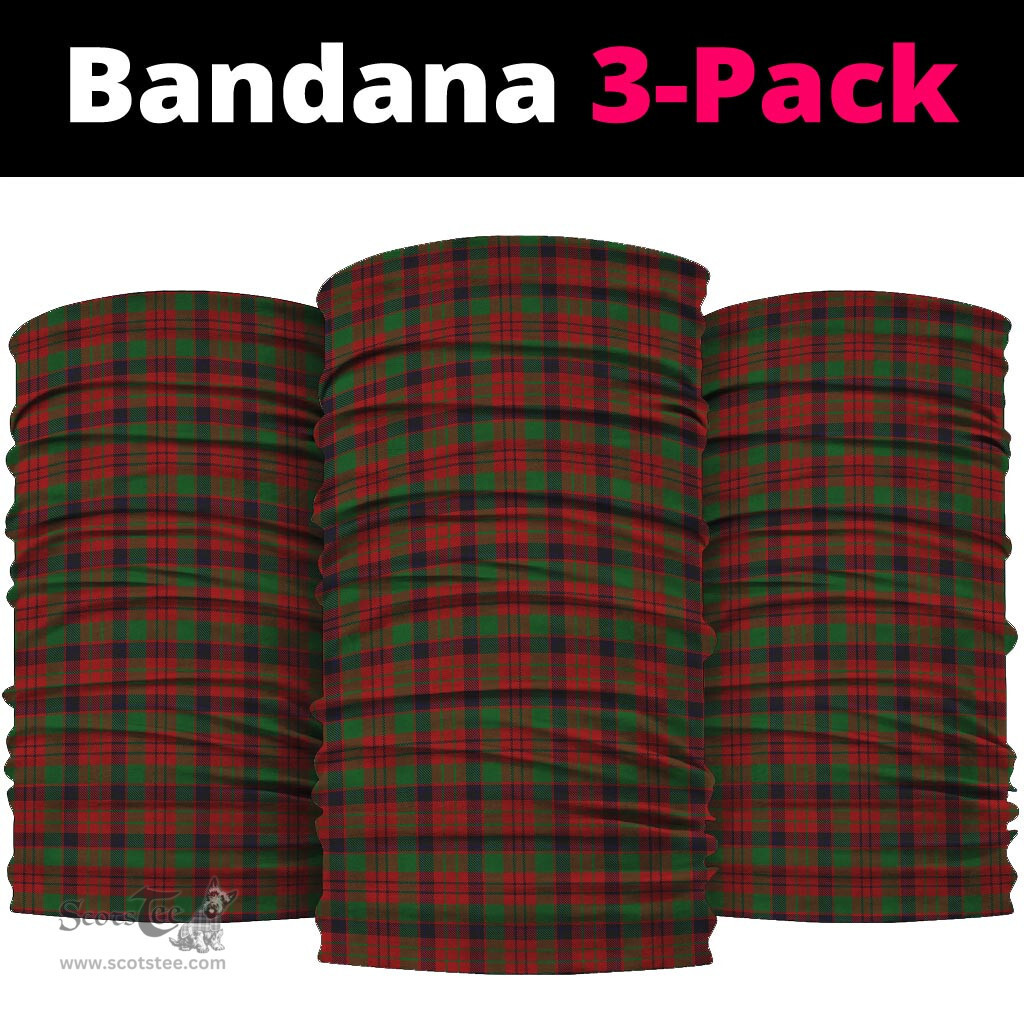 Scottish MacNicol Clan Tartan Neck Gaiter, Tartan Bandana, Tartan Headband, Neck Warmer