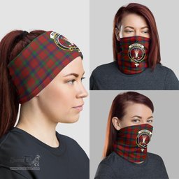 Scottish Robertson Clan Family Crest Tartan Neck Gaiter, Tartan Bandana, Tartan Headband, Neck Warmer
