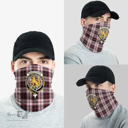 Scottish MacPherson Clan Family Crest Tartan Neck Gaiter, Tartan Bandana, Tartan Headband, Neck Warmer