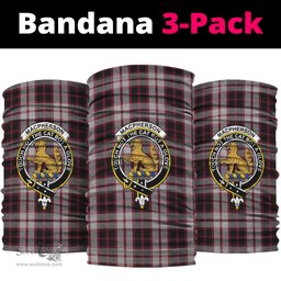 Scottish MacPherson Clan Family Crest Tartan Neck Gaiter, Tartan Bandana, Tartan Headband, Neck Warmer