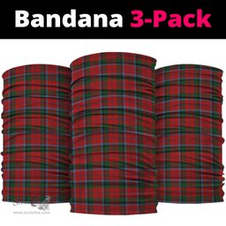 Scottish MacNaughton Clan Tartan Neck Gaiter, Tartan Bandana, Tartan Headband, Neck Warmer