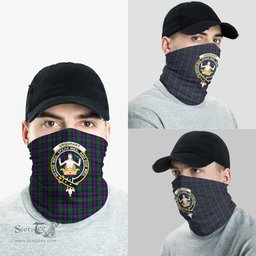 Scottish Urquhart Clan Family Crest Tartan Neck Gaiter, Tartan Bandana, Tartan Headband, Neck Warmer