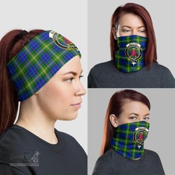 Scottish Maitland Clan Family Crest Tartan Neck Gaiter, Tartan Bandana, Tartan Headband, Neck Warmer