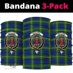 Scottish Maitland Clan Family Crest Tartan Neck Gaiter, Tartan Bandana, Tartan Headband, Neck Warmer