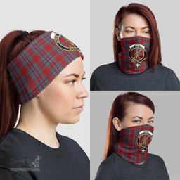 Scottish Spens Clan Family Crest Tartan Neck Gaiter, Tartan Bandana, Tartan Headband, Neck Warmer
