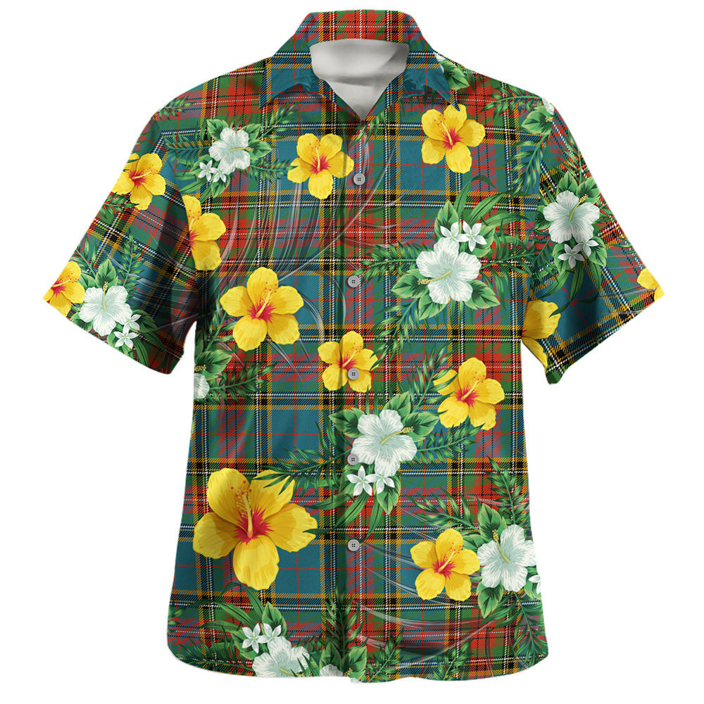 Beaton Ancient Clan Badge Tartan Hawaiian Shirt Summer Vibes Style