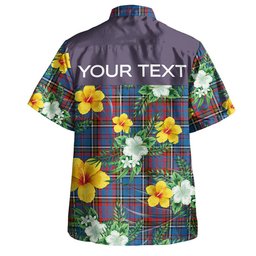 Anderson Red Clan Badge Tartan Hawaiian Shirt Summer Vibes Style