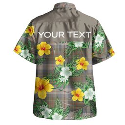 Brodie Silver (Brodie Muted) Ancient Clan Badge Tartan Hawaiian Shirt Summer Vibes Style