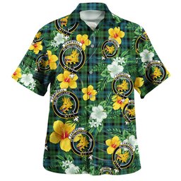 Campbell Ancient 2 Clan Badge Tartan Hawaiian Shirt Summer Vibes Style