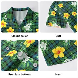 Campbell Ancient 2 Clan Badge Tartan Hawaiian Shirt Summer Vibes Style