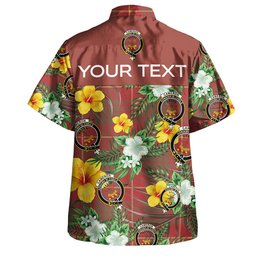 Cameron Weathered 2 Clan Badge Tartan Hawaiian Shirt Summer Vibes Style