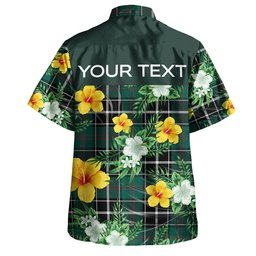 Cleghorn Modern Clan Badge Tartan Hawaiian Shirt Summer Vibes Style