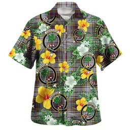Anderson Ross Modern Clan Badge Tartan Hawaiian Shirt Summer Vibes Style