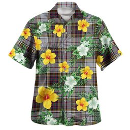 Anderson Ross Modern Clan Badge Tartan Hawaiian Shirt Summer Vibes Style