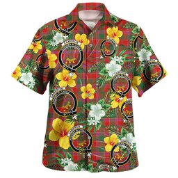 Cameron of Lochiel #2 (Munro #2) Modern Clan Badge Tartan Hawaiian Shirt Summer Vibes Style