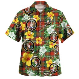Boyd Ancient Clan Badge Tartan Hawaiian Shirt Summer Vibes Style