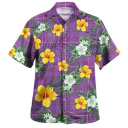 Bryson Ancient Clan Badge Tartan Hawaiian Shirt Summer Vibes Style