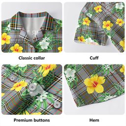 Anderson Ross Ancient Clan Badge Tartan Hawaiian Shirt Summer Vibes Style
