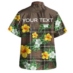 Cleghorn Weathered Clan Badge Tartan Hawaiian Shirt Summer Vibes Style