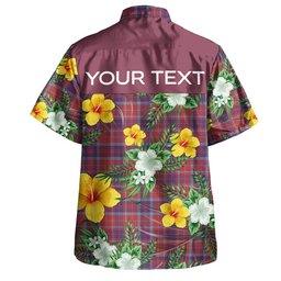 Fraser of Reelig Weathered Clan Badge Tartan Hawaiian Shirt Summer Vibes Style