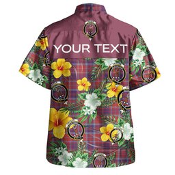Fraser of Reelig Weathered Clan Badge Tartan Hawaiian Shirt Summer Vibes Style
