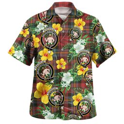 Aitken Weathered Clan Badge Tartan Hawaiian Shirt Summer Vibes Style