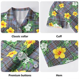 Anderson Old Weathered Clan Badge Tartan Hawaiian Shirt Summer Vibes Style