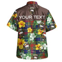 Beaton Modern Clan Badge Tartan Hawaiian Shirt Summer Vibes Style