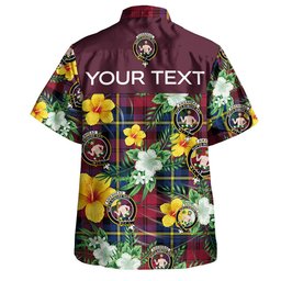 Aitken Modern Clan Badge Tartan Hawaiian Shirt Summer Vibes Style