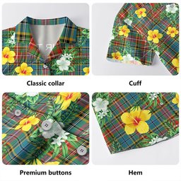 Beattie Ancient Clan Badge Tartan Hawaiian Shirt Summer Vibes Style