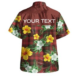 Campbell of Lochlane Weathered 2 Clan Badge Tartan Hawaiian Shirt Summer Vibes Style