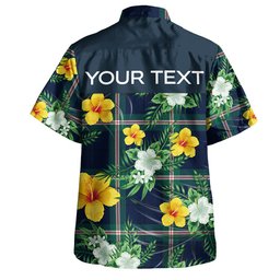 Cleland Modern Clan Badge Tartan Hawaiian Shirt Summer Vibes Style