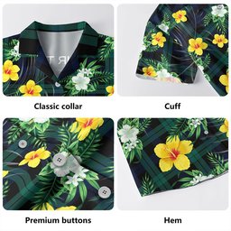 Campbell of Lochawe Modern 2 Clan Badge Tartan Hawaiian Shirt Summer Vibes Style