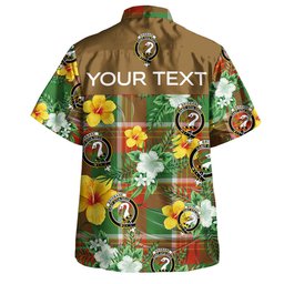 Brisbane Ancient Clan Badge Tartan Hawaiian Shirt Summer Vibes Style