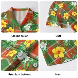 Brisbane Ancient Clan Badge Tartan Hawaiian Shirt Summer Vibes Style
