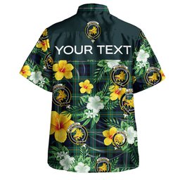 Campbell of Loudon (Campbell Louden) Modern 2 Clan Badge Tartan Hawaiian Shirt Summer Vibes Style