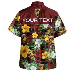 Campbell of Lochlane Modern 2 Clan Badge Tartan Hawaiian Shirt Summer Vibes Style