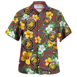 Campbell of Loudon Plaid Ancient 2 Clan Badge Tartan Hawaiian Shirt Summer Vibes Style