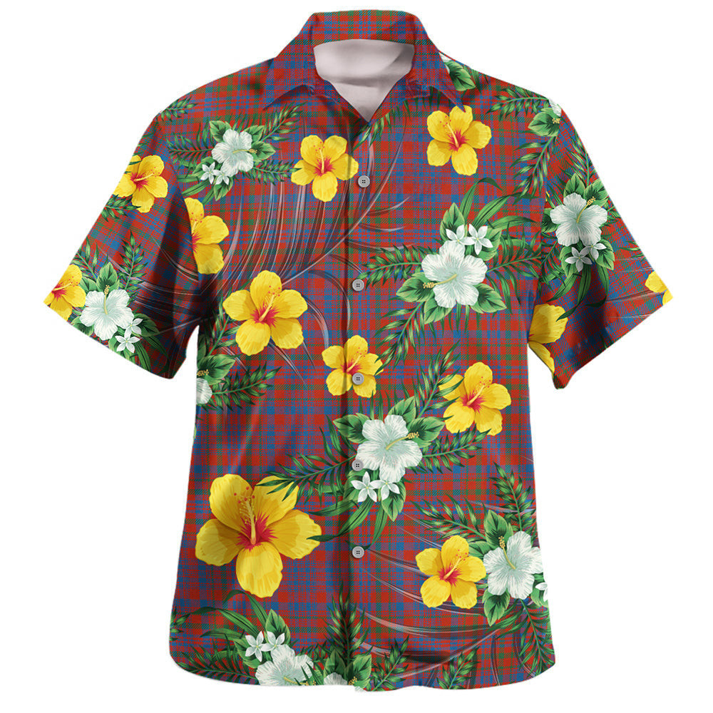 Campbell of Loudon Plaid Ancient 2 Clan Badge Tartan Hawaiian Shirt Summer Vibes Style