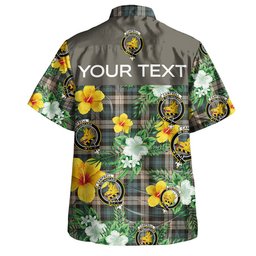 Campbell Weathered 2 Clan Badge Tartan Hawaiian Shirt Summer Vibes Style