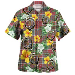 Blackie Weathered Clan Badge Tartan Hawaiian Shirt Summer Vibes Style