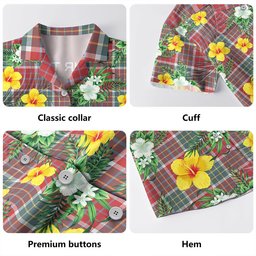 Blackie Weathered Clan Badge Tartan Hawaiian Shirt Summer Vibes Style