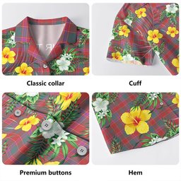 Cameron of Lochiel #2 Weathered 2 Clan Badge Tartan Hawaiian Shirt Summer Vibes Style