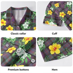 Cameron of Erracht #3 Weathered 2 Clan Badge Tartan Hawaiian Shirt Summer Vibes Style