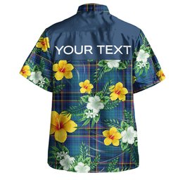 Dempster Modern Clan Badge Tartan Hawaiian Shirt Summer Vibes Style
