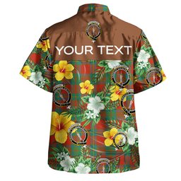 Cruikshank Ancient Clan Badge Tartan Hawaiian Shirt Summer Vibes Style