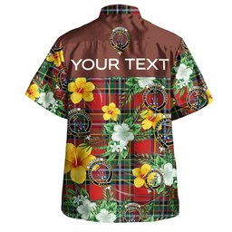 Gillespie Modern Clan Badge Tartan Hawaiian Shirt Summer Vibes Style