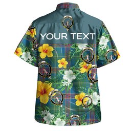 Hart Ancient Clan Badge Tartan Hawaiian Shirt Summer Vibes Style