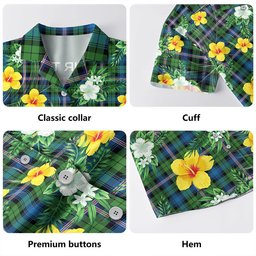 Gammell Ancient Clan Badge Tartan Hawaiian Shirt Summer Vibes Style